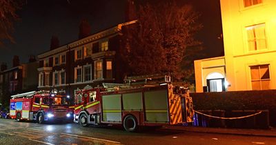 Person taken to hospital after 'serious' fire breaks out at flat