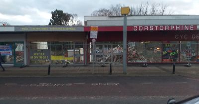 A 1960s Edinburgh shopping parade that was once home to Woolies is demolished