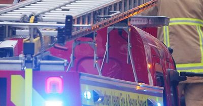 Seven people rescued from burning apartment block as firefighters rush to scene in Belfast