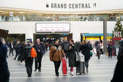 Rail passengers rush for last trains as services stop early amid strikes