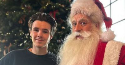 Victoria Beckham visited at Cotswolds manor by Santa Claus who dishes out fashion advice