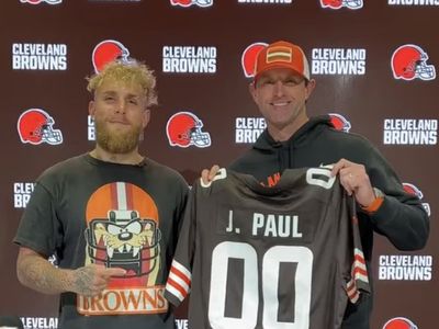 Jake Paul signs contract with NFL franchise Cleveland Browns