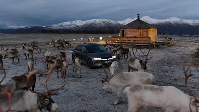 Hyundai Ioniq 5 Uses V2L Capability To Power Remote Reindeer Farm