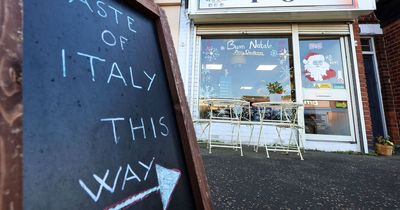 Inside Belfast's only Italian grocery shop
