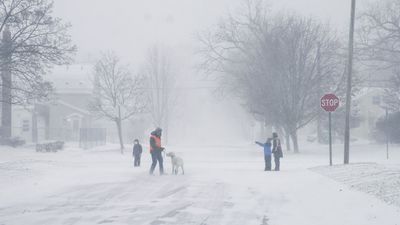 Massive winter storm freezes U.S. and strands travelers