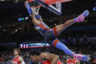 PHOTOS: Best images from the Thunder’s 128-125 OT loss to the Pelicans