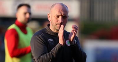Cliftonville's focus is on picking up points says Paddy McLaughlin