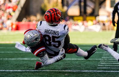 Bengals hold staggering advantage over Patriots in first half