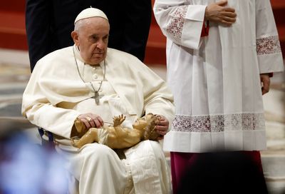 Remember the war weary and the poor, pope urges on Christmas Eve