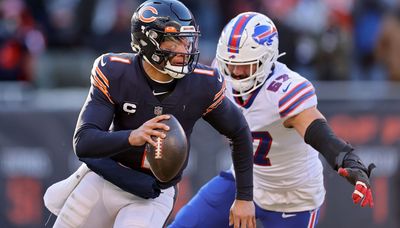 Bills pull away to defeat depleted Bears 35-13; Justin Fields ‘fine’ after late injury