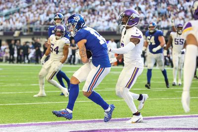 Giants vs. Vikings Player of the Game: Isaiah Hodgins