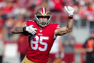 Turns out George Kittle is hard to cover