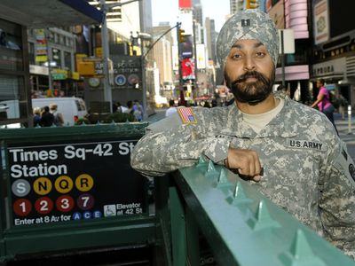 Sikh men can serve in the Marine Corps without shaving their beards, court says