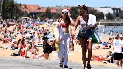 How some Australians spent Christmas Day 2022 with most cities enjoying favourable weather