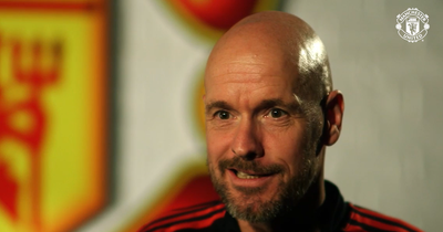 Manchester United manager Erik ten Hag makes ticket joke in Christmas message to fans