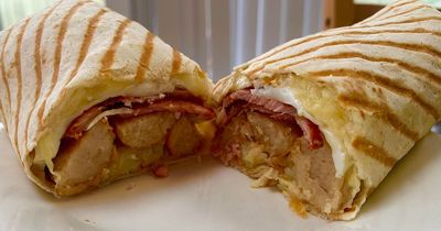 Café serving 'humongous' breakfast wraps for the 'perfect hangover cure'