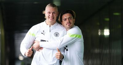 Man City star Jack Grealish lifts lid on cheeky message to Erling Haaland after missed chance