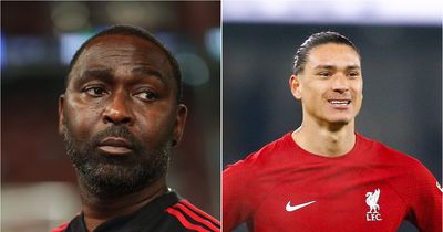 Former Manchester United star Andy Cole's brutal response to Darwin Nunez comparisons