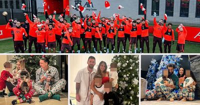 How footballers spend Christmas Day - from gruelling training to obscure meals