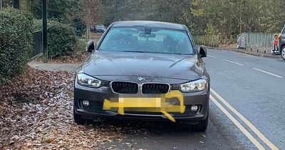 BMW driver blasted for 'selfish' parking and 'disregard' for others