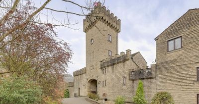 Inside Greater Manchester castle home with rooftop garden and amazing views on sale