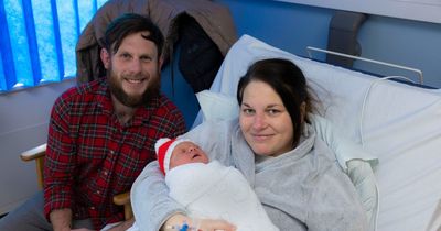 Mum 'had a feeling' baby girl was going to be born on Christmas Day