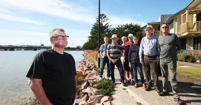 Six months of inaction on crumbing sea wall