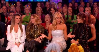 Strictly fans say same thing as Girls Aloud reunite at Christmas to cheer on Nicola Roberts