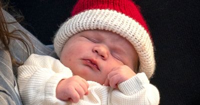 First baby born on Christmas day arrives before 1am as parents enjoy best present ever