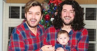 Big Brother's Brian Dowling celebrates first Christmas with 'miracle daughter' Blake