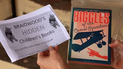 Hidden books in NSW town Braidwood taking kids on literary treasure hunts to encourage reading