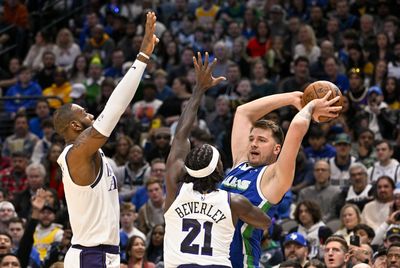 The Lakers constantly double-teamed Luka Doncic, and it almost worked … until he destroyed them