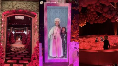 The Kardashians Threw Their Massive Annual Christmas Bash It’s Giving ‘Fiery Pits Of Hell’
