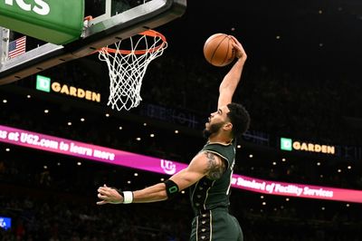 Tatum leads NBA-best Celtics over Bucks while 76ers, Mavs win