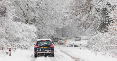 Snow alert with Met Office weather warnings for ice and wintry showers in big freeze