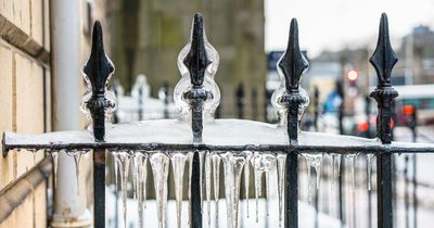 Edinburgh weather: Met Office issue with yellow warning for ice on Boxing Day