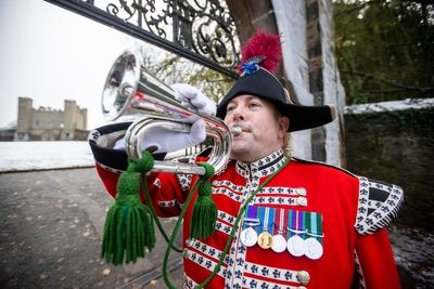 Bugler keeping alive centuries of royal and military tradition in Co Down village