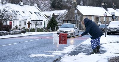 It was a white Christmas but few of us would have known