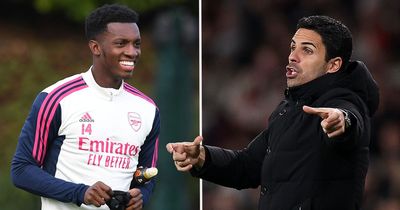 Mikel Arteta backs Eddie Nketiah to fill Gabriel Jesus void as Arsenal star set challenge