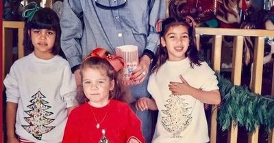 Kim Kardashian delights fans as she shares epic festive family throwback photo