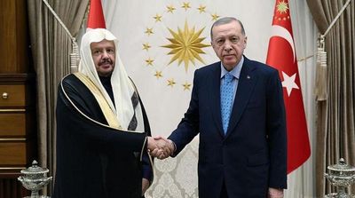 Erdogan Meets with Saudi Speaker of Shura Council