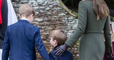 Prince George makes adorable gesture to Prince Louis at Christmas service