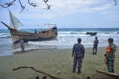 More Rohingya refugees reach Indonesia after weeks at sea