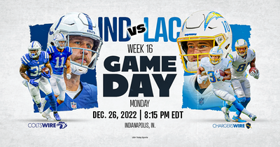 Colts vs. Chargers: How to watch, stream, listen in Week 16