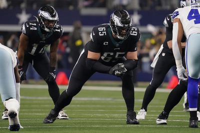 Eagles’ Lane Johnson to miss the remainder of regular season with abdominal injury