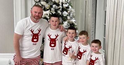 Fans gush over Wayne Rooney and 'five-a-side team' as he shares adorable family photo