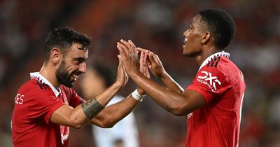 Bruno Fernandes makes promise to Anthony Martial as Man Utd return to action