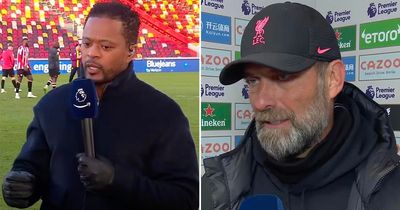 Jurgen Klopp delivers the perfect response to Patrice Evra's "angry" admission
