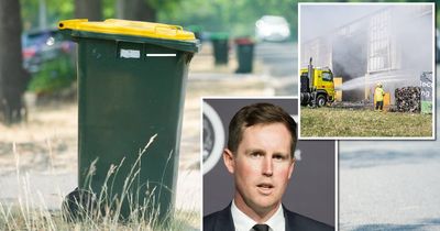 ACT govt outlines plan for recycling bins after losing facility to fire