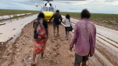 Five travellers rescued from remote north-west Queensland